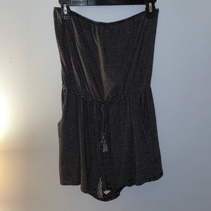 Strapless Romper